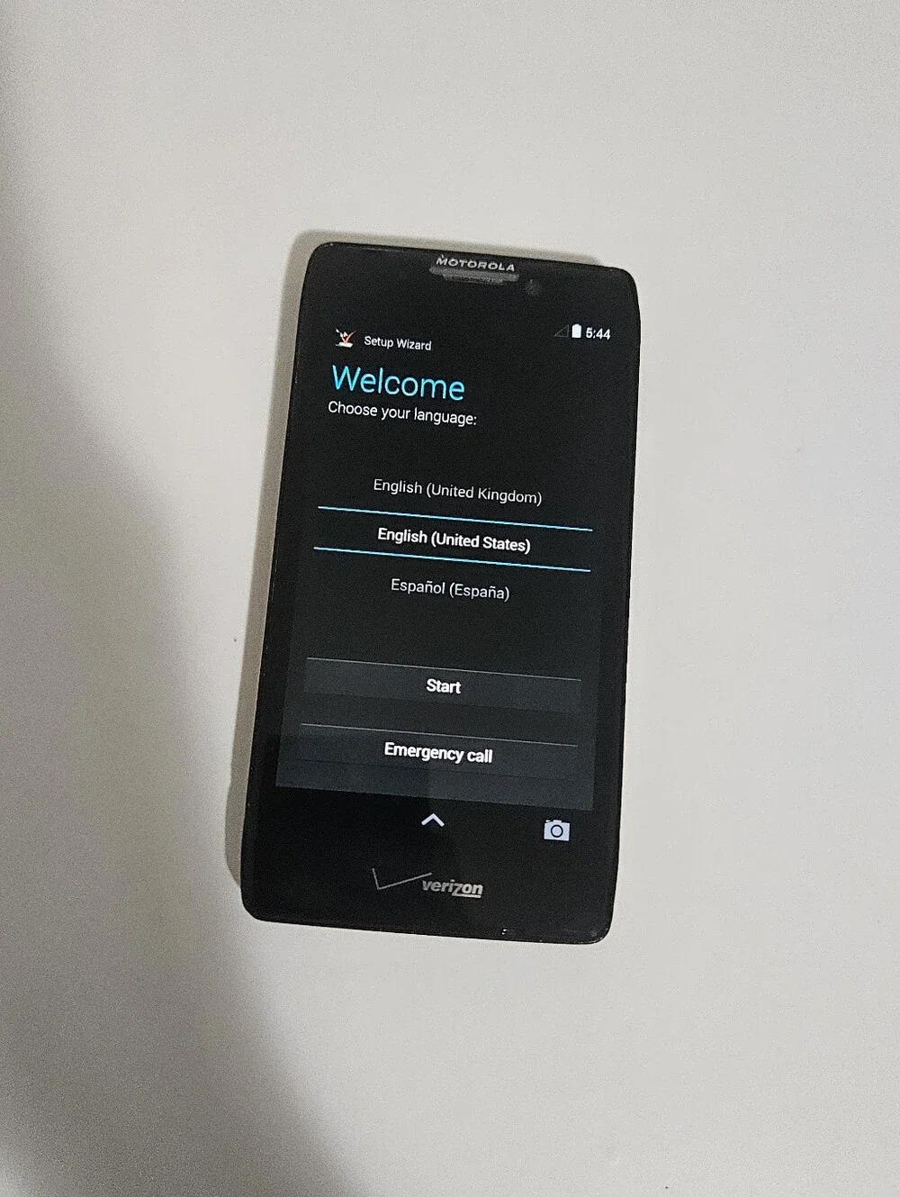 Motorola Droid Razr Maxx HD For Verizon Original Packaging With Charger Manual